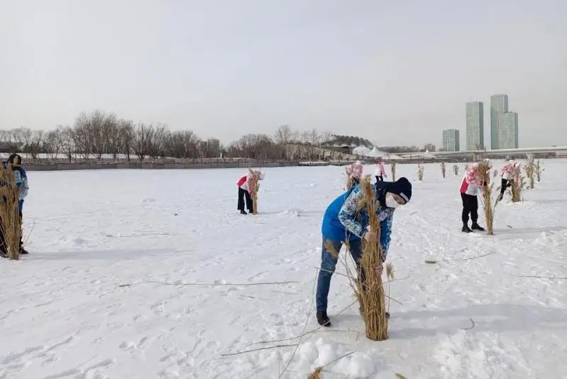 Аэрация водоемов проводится в Нур-Султане