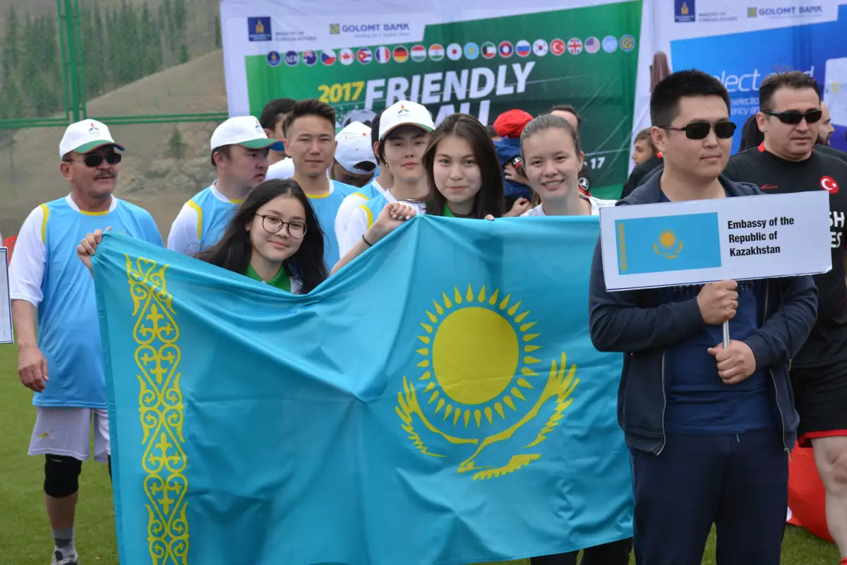 ҚР дипломаттары Моңғолиядағы футбол турнирінде бірінші орынды еншіледі