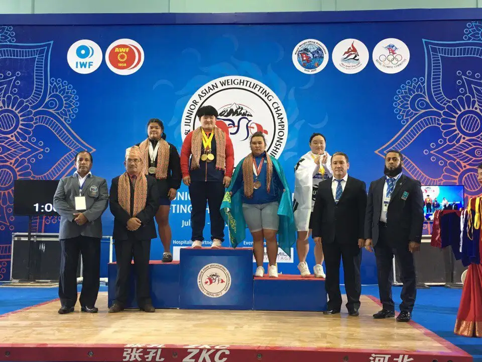 Қазақстандық ауыр атлеттер Азия чемпионатында 4 медаль алды