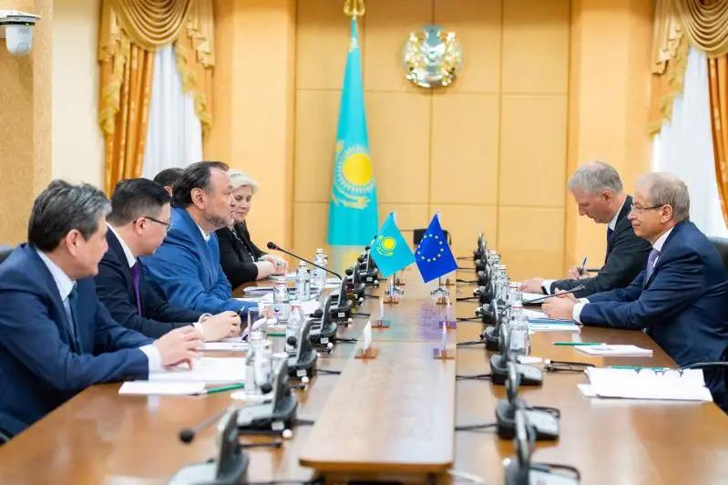 Сенаторы и мажилисмены встретились с депутатами Европарламента