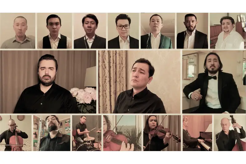 قازاقستاندىق انشىلەر حالىقارالىق جوباعا قاتىسىپ، «تىرنالار» ءانىن شىرقادى