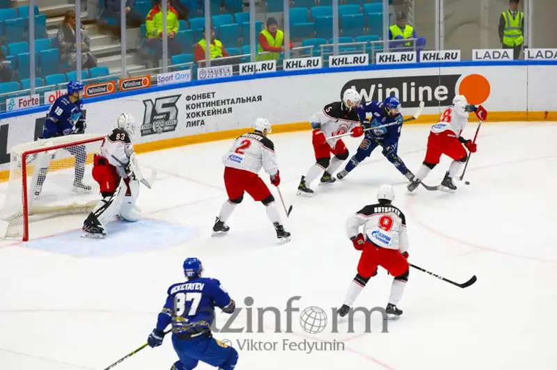 «Барыс» проиграл второй подряд домашний матч в КХЛ