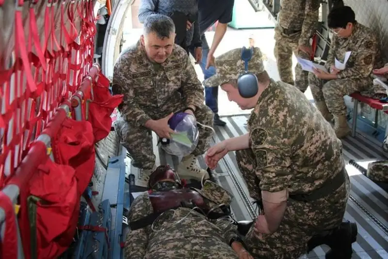 Казахстанские военные врачи совершенствуют профессиональный уровень
