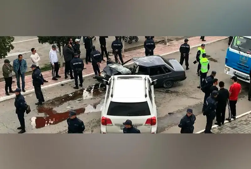 Гвардейцы Актау оказали экстренную помощь шестерым пострадавшим в ДТП