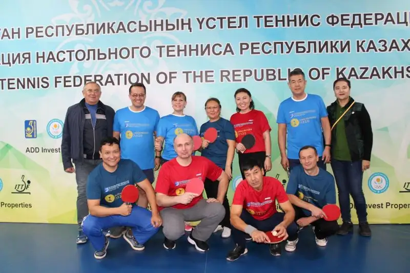 В Астане состоялся «космический» турнир по настольному теннису