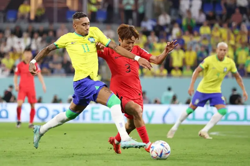 Бразилия разгромила Южную Корею и вышла в четвертьфинал чемпионата мира