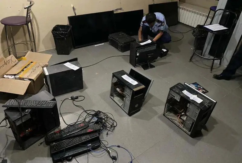 Незаконный игорный бизнес выявлен в Жанаозене