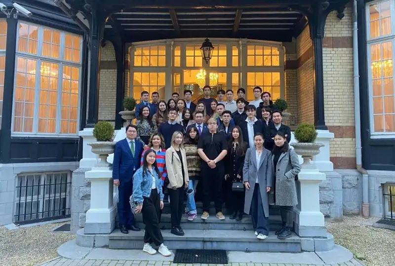 Встреча казахстанских дипломатов и студентов состоялась в Бельгии