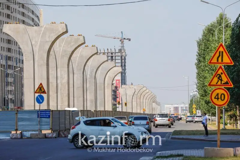 نۇر-سۇلتاندا LRT قۇرىلىسى رەسمي تۇردە قايتا باستالدى