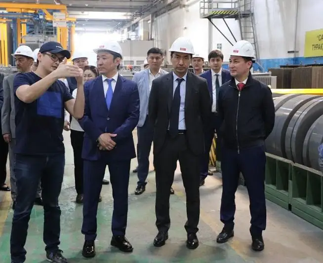 Руководство Минэнерго ознакомилось с состоянием ТЭЦ Кентау