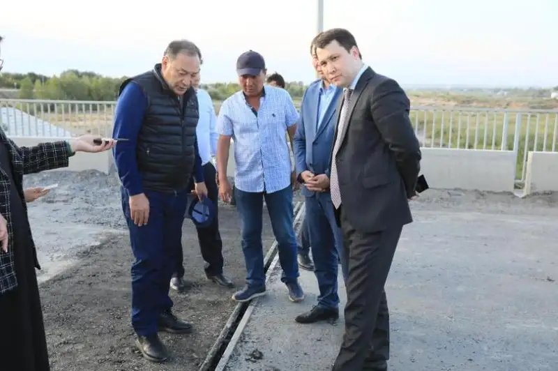 Erteń Zarechnyı turǵyn alabyndaǵy Elek ózeninen ótetin kópir ashylady