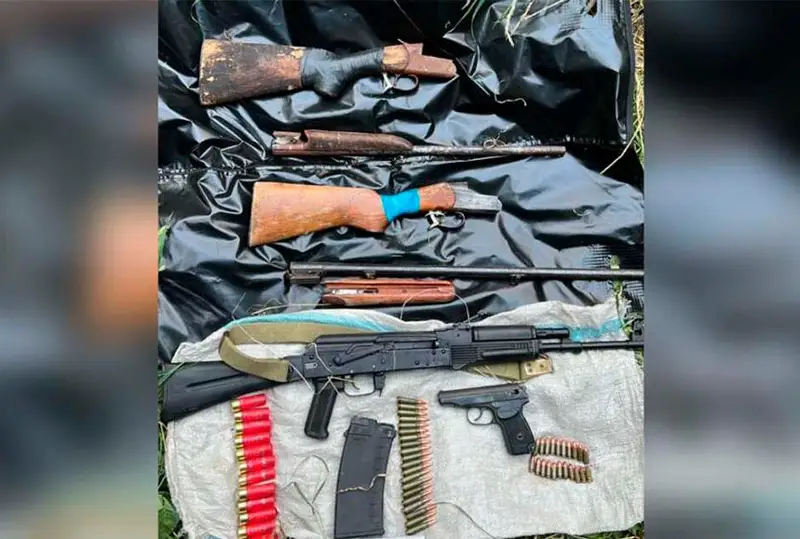 Очередной тайник с оружием обнаружили в Алматы