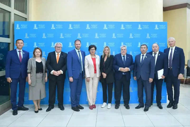 Мажилисмены встретились с депутатами Европарламента