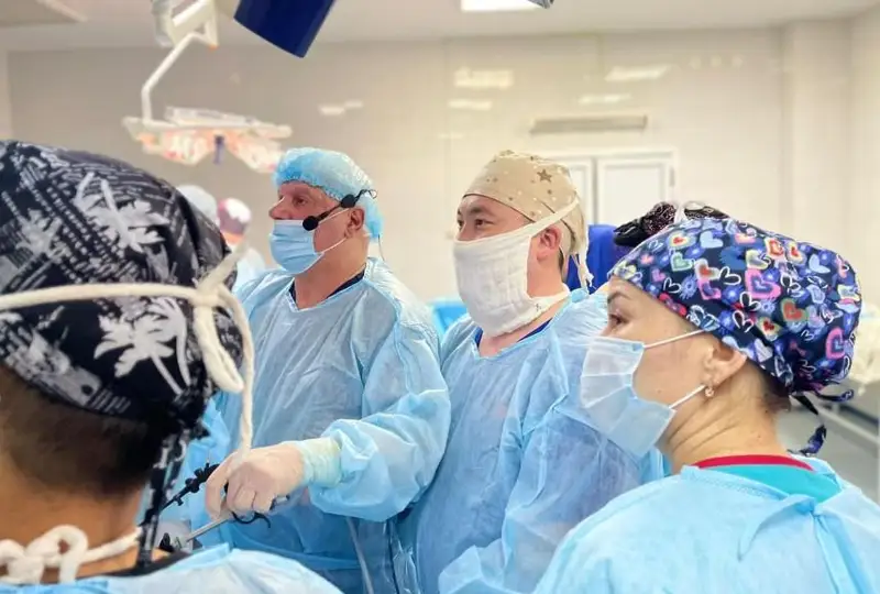 Возможности малоинвазивной хирургии расширяют в Жамбылской области