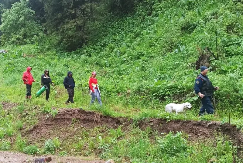 Российских туристов спасли в горах Алматы