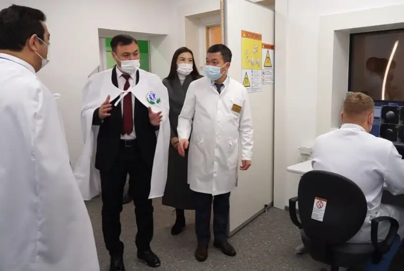 Первый аппарат МРТ появился в детской больнице СКО