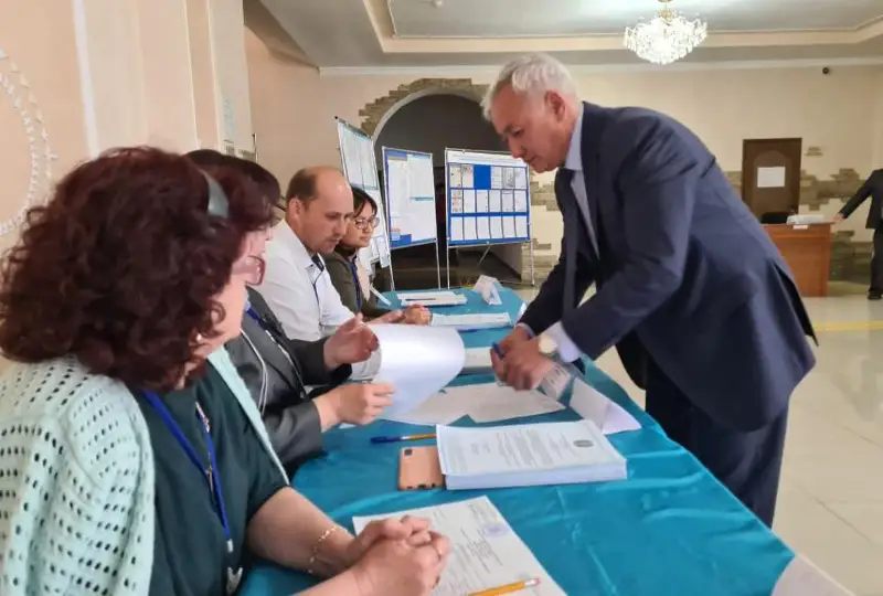 Сельчане в Костанайской области принимают активное участие в референдуме