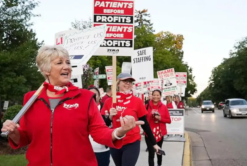 Около 15 тыс. медсестер Миннесоты объявили забастовку