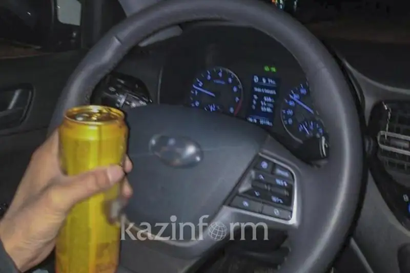Atyraýda jyl basynan beri mas kúıde rýlge otyrǵan 270 júrgizýshi ustaldy