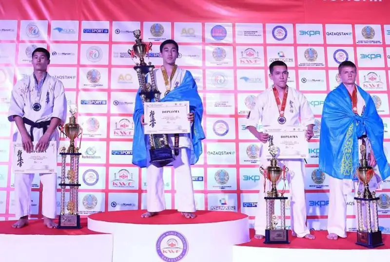 Казахстан выиграл чемпионат Азии по кекушинкай карате-до KWF