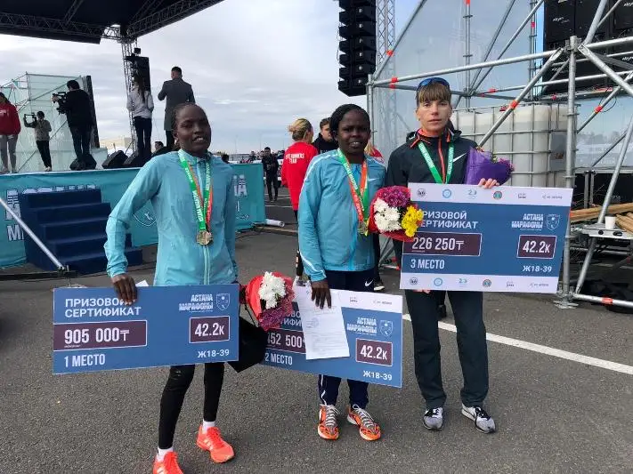Â«Astana Marathon 2018Â» Ð¶Ð°ÑÑÑÑÐ½ÑÒ£ Ð¶ÐµÒ£ÑÐ¼Ð¿Ð°Ð·Ð´Ð°ÑÑ Ð±ÐµÐ»Ð³ÑÐ»Ñ Ð±Ð¾Ð»Ð´Ñ