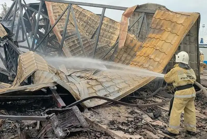 Начато досудебное расследование по факту пожара на побережье Алаколя