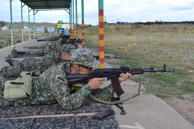 Лучших стрелков и легкоатлетов выявили в Нацгвардии РК