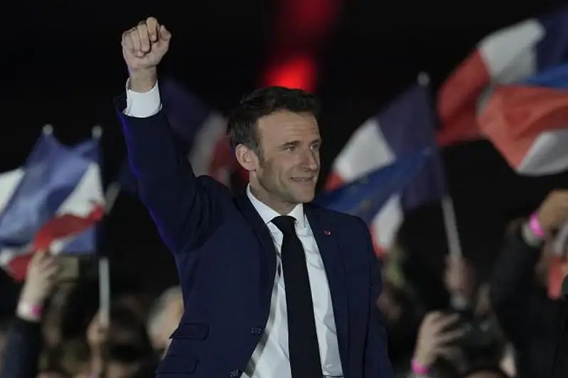 Эммануэль Макрон переизбран президентом Франции