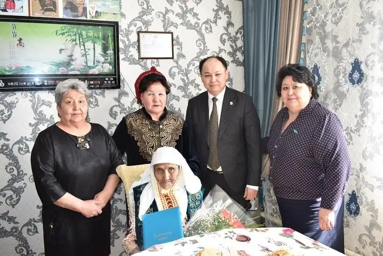 100-летний юбилей отметила жительница Акмолинской области