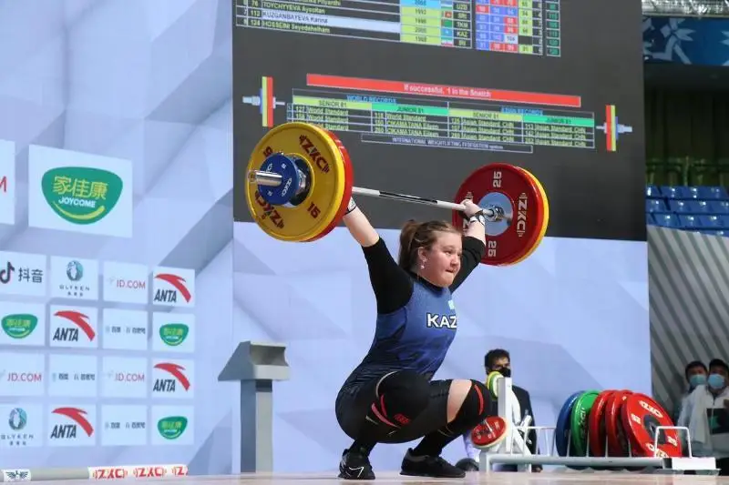 اۋىر اتلەت كارينا قۇزعانبايەۆا ازيا چەمپيوناتىندا «كۇمىس» الدى