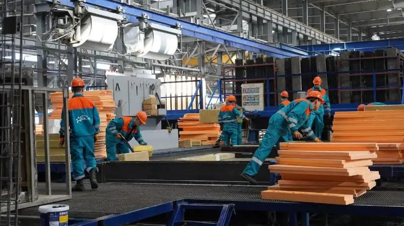 Новую линию запустил столичный домостроительный комбинат