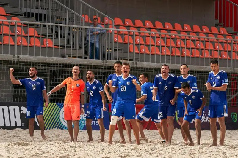 Евролига-2022 по пляжному футболу: Казахстан сыграет с Грецией за третье место