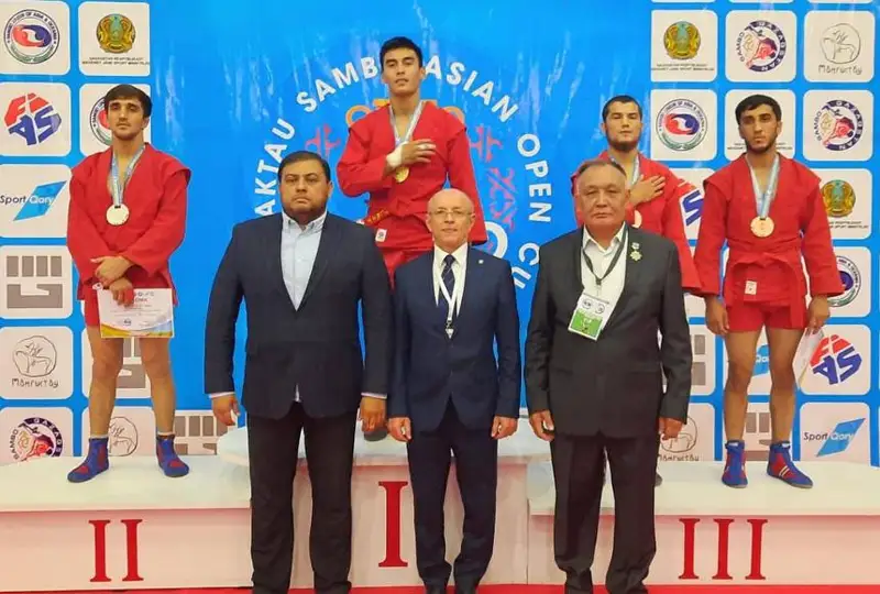 Aqtaýda sambodan Azııa kýbogy máresine jetti