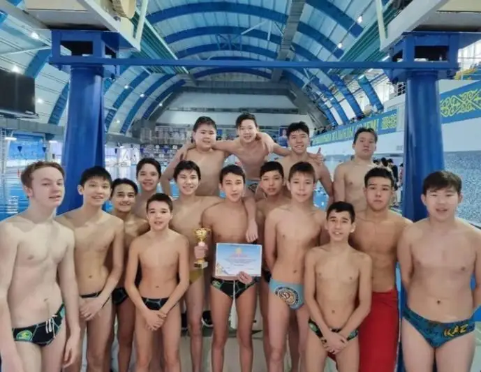 Кокшетауцы выиграли 3-й тур чемпионата Казахстана по водному поло