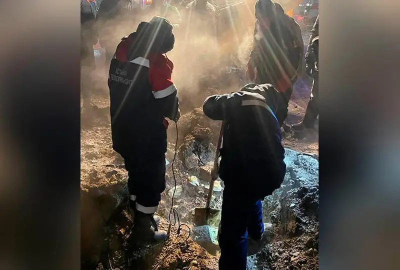 Многоквартирный дом остался без тепла в Астане