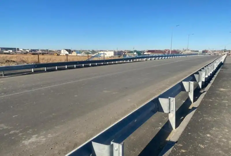 Новый мост построили в Атырауской области