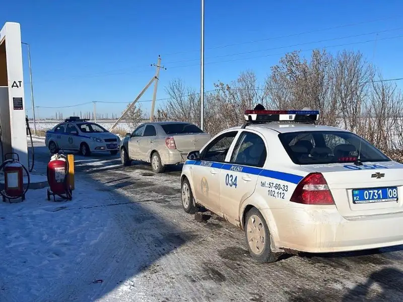 Жамбылские полицейские задержали автоугонщика из Абайской области