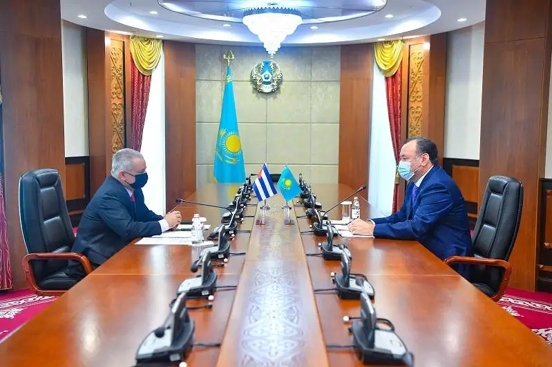 Мухтар Кул-Мухаммед встретился с Послом Кубы