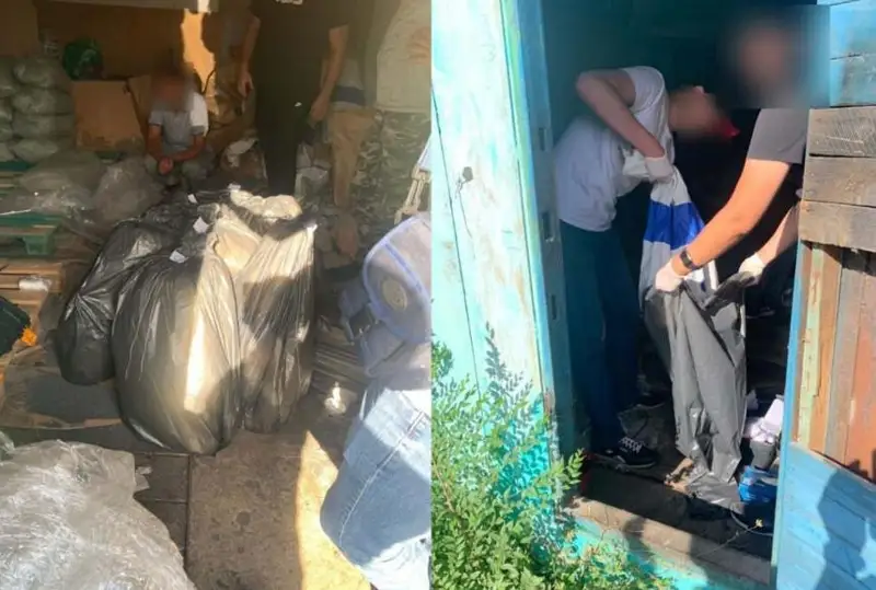 Полиция изъяла 18 мешков мака у жителя Павлодара