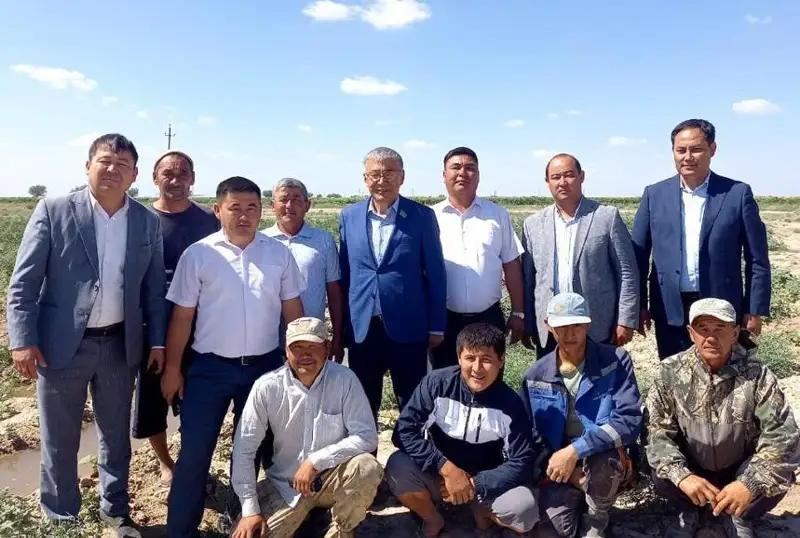 Сенатор Бактиярулы встретился с аграриями Кызылординской области