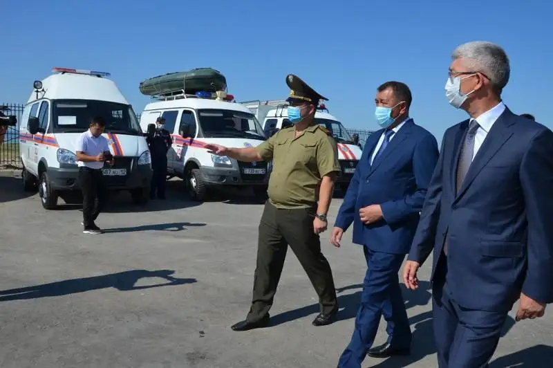 كاسپيي جاعالاۋىندا وزىق ۇلگىدەگى قۇتقارۋ ستانساسى اشىلدى