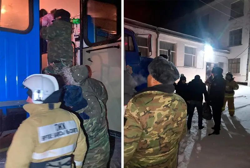 Более 80 человек эвакуировали в пункты обогрева за одну ночь в Акмолинской области