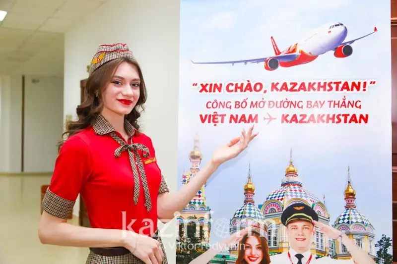 Запущен прямой авиамаршрут между Казахстаном и  Вьетнамом