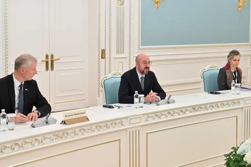 Опубликовано видео официального визита в Казахстан Президента Европейского Совета