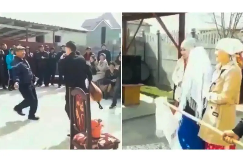 تاراز قالاسىندا «كوروناۆيرۋس كەت، كەت» دەپ بەتاشار جاساعان تۇرعىن قاماۋعا الىندى