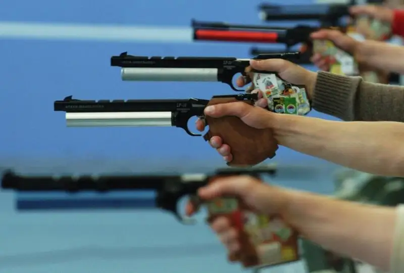 Команда Казахстана по пулевой стрельбе выступает на этапе Кубка мира в Южной Корее