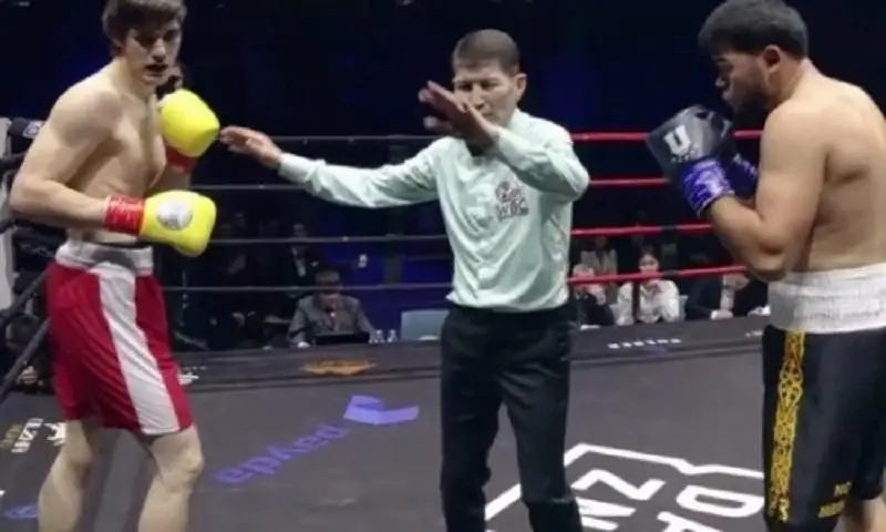 Тяжеловес из Казахстана нокаутом в первом раунде дебютировал в профи