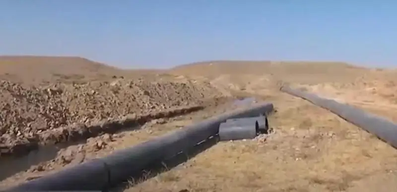 Тридцать километров трубопровода сдали на металл в Жамбылской области