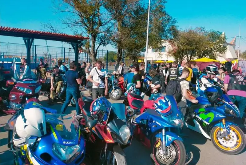 Зрелищное закрытие мотосезона устроили в Сарани