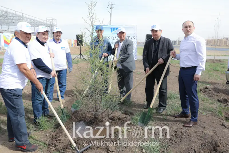 Â«Egemen QazaqstanÂ» Ð³Ð°Ð·ÐµÑÑÐ½ÑÒ£ Ð¼ÐµÑÐµÐ¹ÑÐ¾Ð¹ÑÐ½Ð° Ð°ÑÐ½Ð°Ð¿ 100 ÑÒ¯Ð¿ Ð°Ò